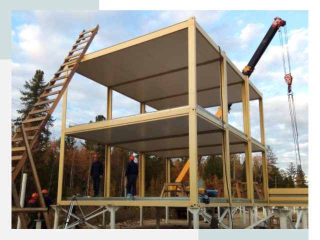 Строительство модульных здания Сорочинск