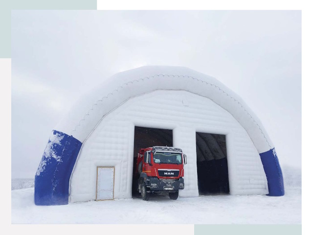 Мобильные ангары в Сорочинске