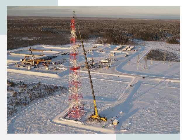 Мачты связи в Сорочинске