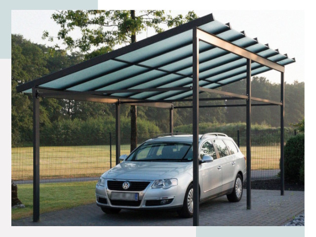 Навесы для автомобилей в Сорочинске