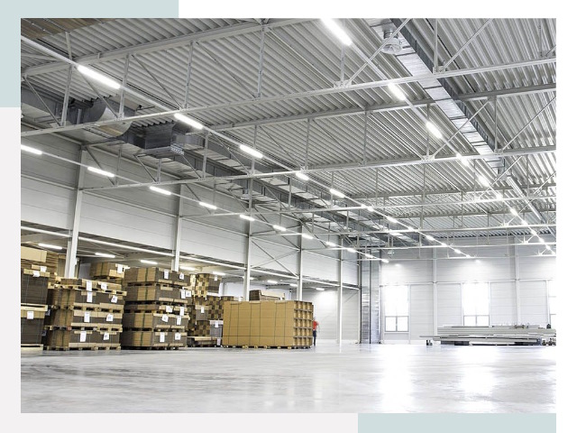 Освещение ангаров в Сорочинске