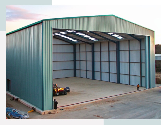 Строительство ангаров в Сорочинске